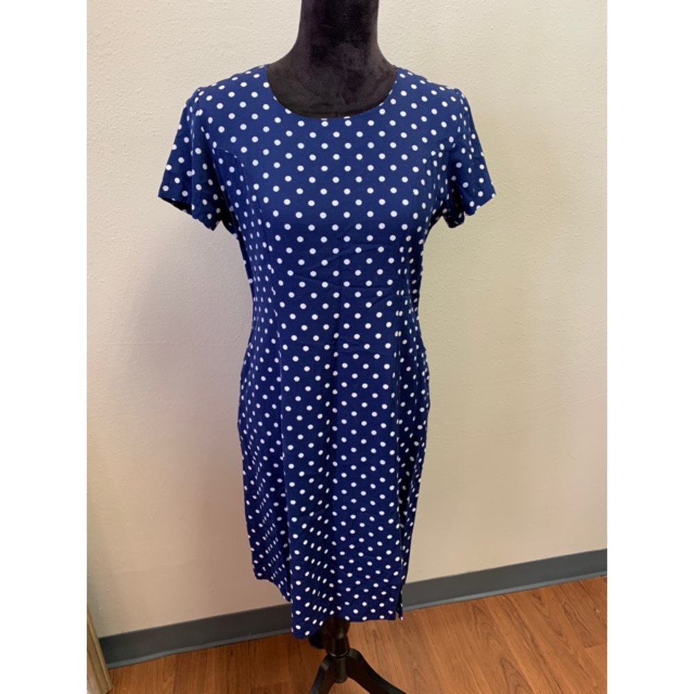 Vintage Jennifer James Polka Dot Dress
